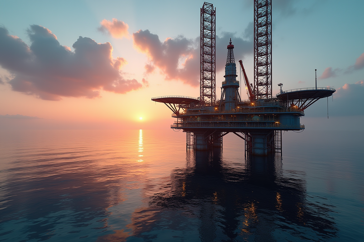 plateforme pétrolière